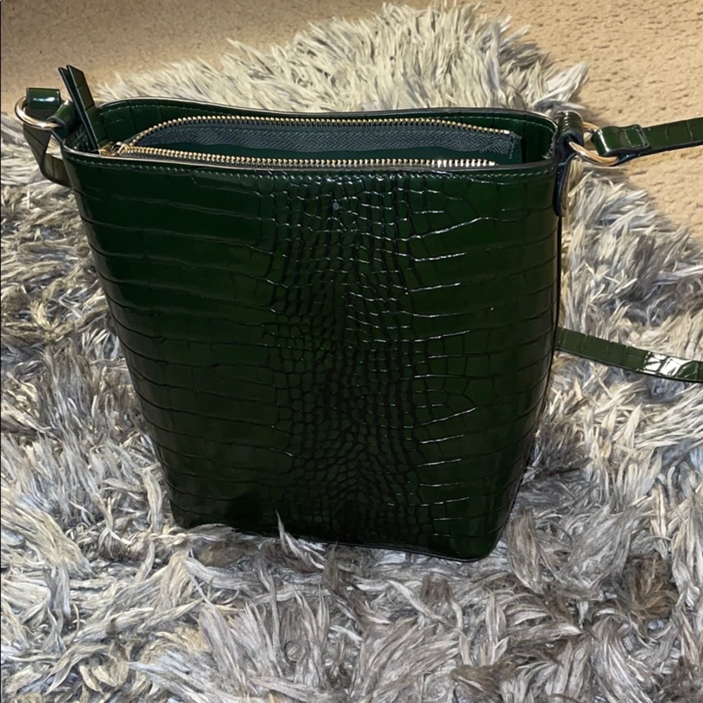 H&M Croc Bucket Purse